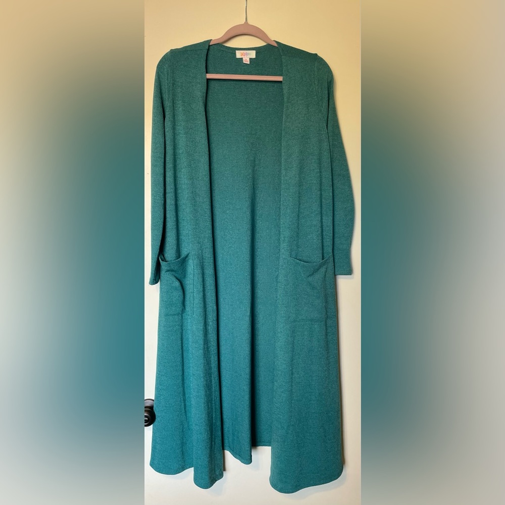 LuLaRoe Emerald Green Sarah Sweater